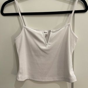 Super down white tank